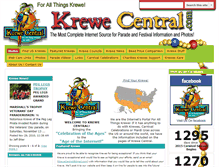 Tablet Screenshot of krewecentral.com